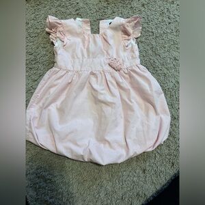 {CHAPS} Gingham Plaid Bubble Dress